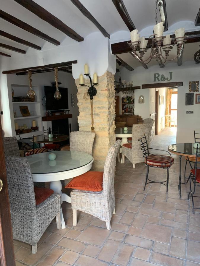 Casa Blanca Bed & Breakfast Castell De Castells ภายนอก รูปภาพ