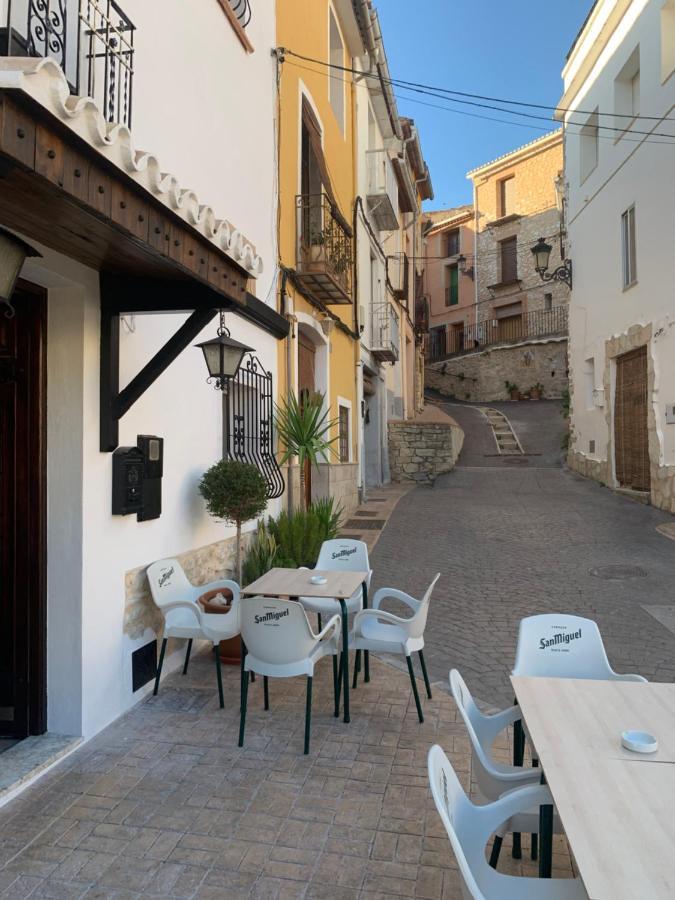 Casa Blanca Bed & Breakfast Castell De Castells ภายนอก รูปภาพ