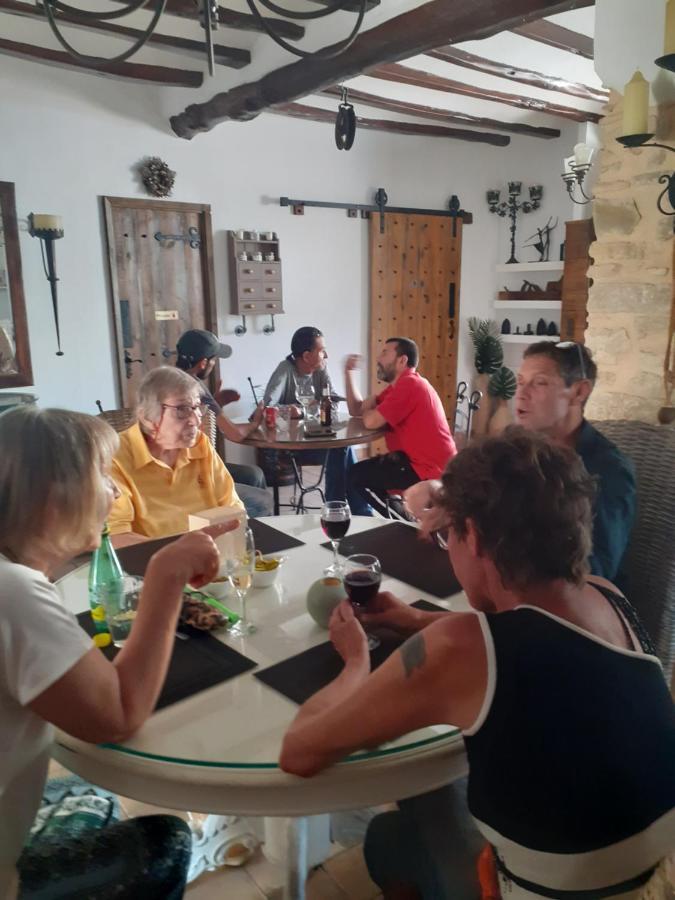 Casa Blanca Bed & Breakfast Castell De Castells ภายนอก รูปภาพ